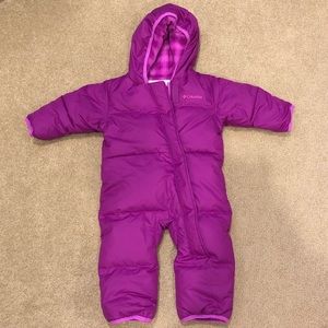 Infant snow suit